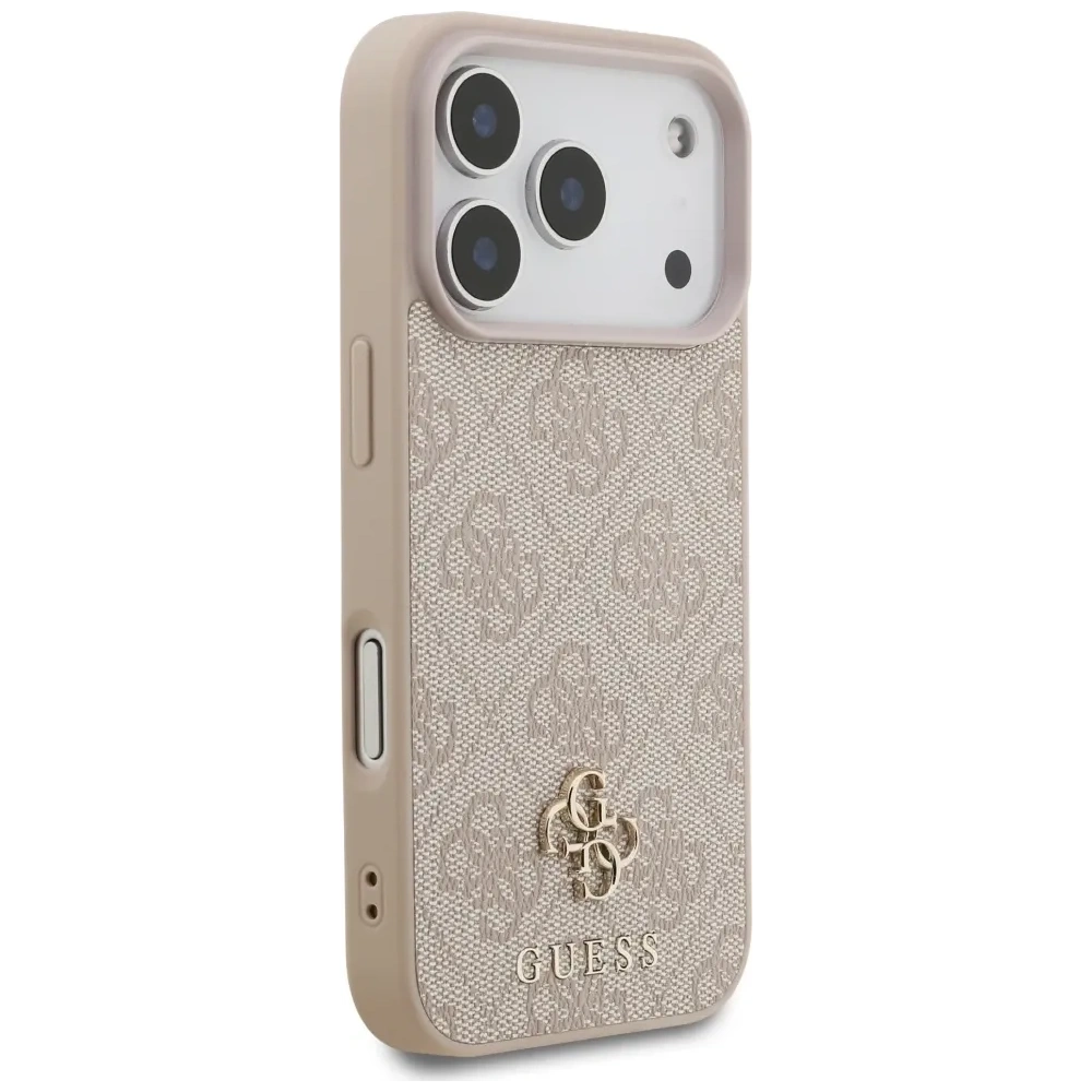 Etui Guess 4G Small 4G and Classic MagSafe do Apple iPhone 17 Pro różowy