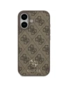 Etui Guess 4G Small Classic Logo MagSafe do Apple iPhone 17 brązowy