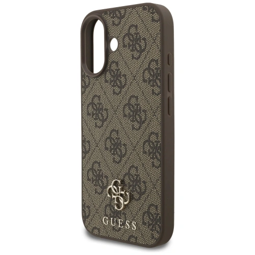 Etui Guess 4G Small Classic Logo MagSafe do Apple iPhone 17 brązowy