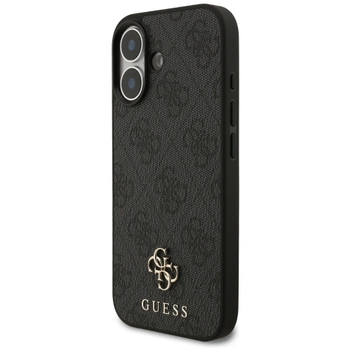 Etui Guess 4G Small Classic Logo MagSafe do Apple iPhone 17 czarny