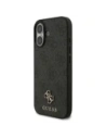 Etui Guess 4G Small Classic Logo MagSafe do Apple iPhone 17 czarny