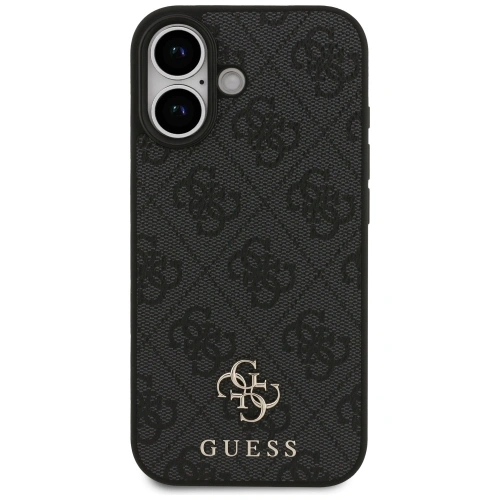 Etui Guess 4G Small Classic Logo MagSafe do Apple iPhone 17 czarny