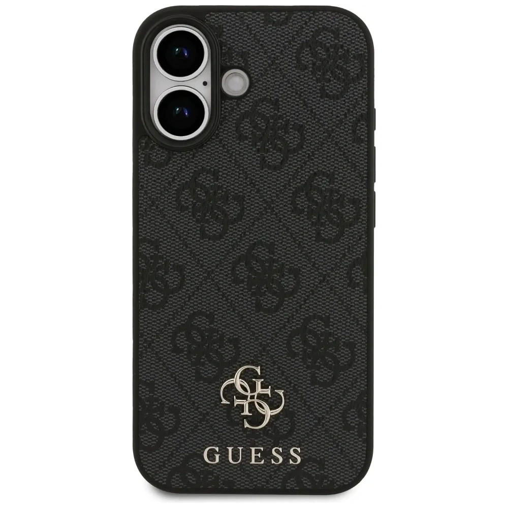 Etui Guess 4G Small Classic Logo MagSafe do Apple iPhone 17 czarny