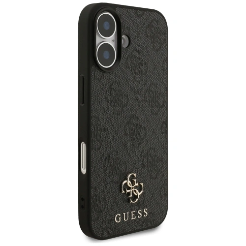 Etui Guess 4G Small Classic Logo MagSafe do Apple iPhone 17 czarny