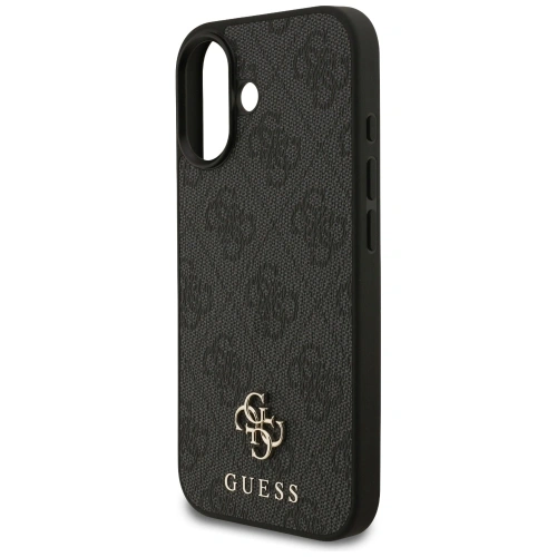 Etui Guess 4G Small Classic Logo MagSafe do Apple iPhone 17 czarny