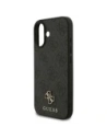 Etui Guess 4G Small Classic Logo MagSafe do Apple iPhone 17 czarny