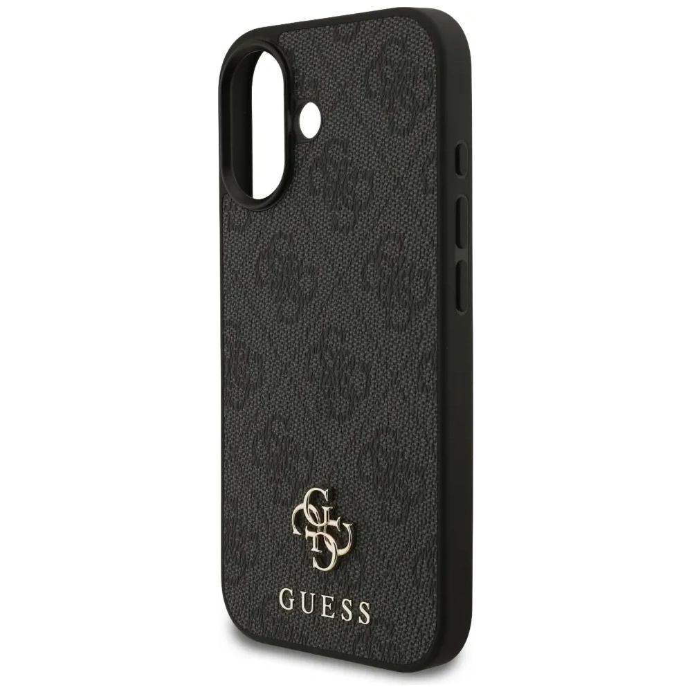 Etui Guess 4G Small Classic Logo MagSafe do Apple iPhone 17 czarny