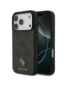 Etui Guess 4G Small Classic Logo MagSafe do Apple iPhone 17 Pro czarny