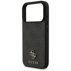 Etui Guess 4G Small Classic Logo MagSafe do Apple iPhone 17 Pro czarny