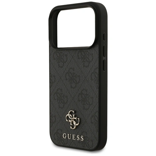 Etui Guess 4G Small Classic Logo MagSafe do Apple iPhone 17 Pro czarny