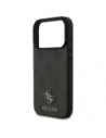Etui Guess 4G Small Classic Logo MagSafe do Apple iPhone 17 Pro czarny