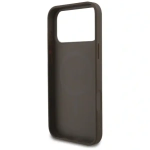 Etui Guess 4G Small Classic Logo MagSafe do Apple iPhone 17 Pro Max brązowy