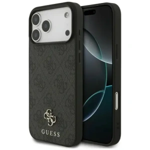 Etui Guess 4G Small Classic Logo MagSafe do Apple iPhone 17 Pro Max czarny