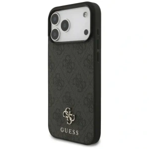 Etui Guess 4G Small Classic Logo MagSafe do Apple iPhone 17 Pro Max czarny