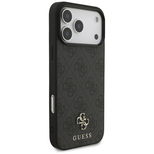 Etui Guess 4G Small Classic Logo MagSafe do Apple iPhone 17 Pro Max czarny