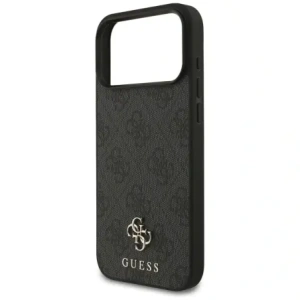 Etui Guess 4G Small Classic Logo MagSafe do Apple iPhone 17 Pro Max czarny