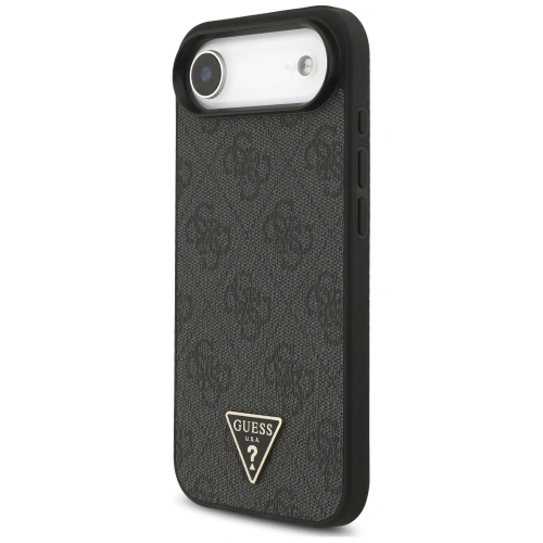 Etui Guess 4G Strap Triangle Logo MagSafe do Apple iPhone 17 Air czarny