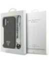 Etui Guess 4G Strap Triangle Logo MagSafe do Apple iPhone 17 czarny