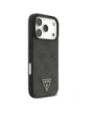 Etui Guess 4G Strap Triangle Logo MagSafe do Apple iPhone 17 Pro czarny