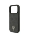 Etui Guess 4G Strap Triangle Logo MagSafe do Apple iPhone 17 Pro czarny