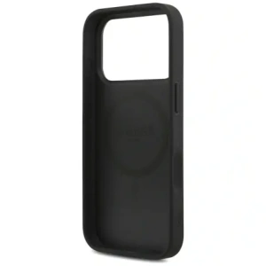 Etui Guess 4G Strap Triangle Logo MagSafe do Apple iPhone 17 Pro czarny