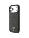 Etui Guess 4G Strap Triangle Logo MagSafe do Apple iPhone 17 Pro Max czarny