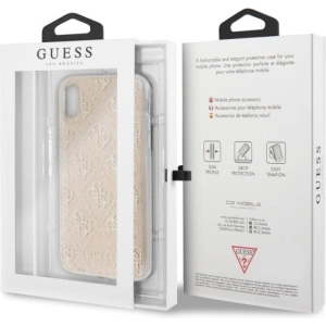 Kup Etui Guess GUHCI65PCU4GLGO iPhone XS Max złoty/gold hard case 4G Glitter - GUE537GLD - {ean13} - Sklep Home Screen