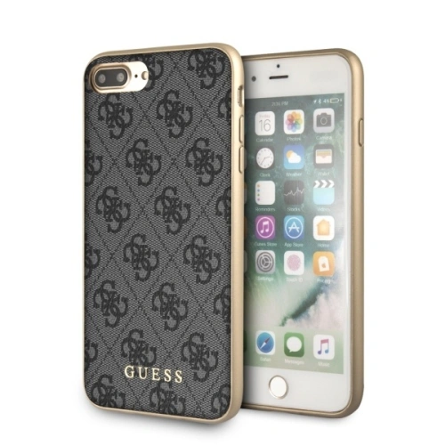Kup Guess Apple Tasche GUHCI8LG4GG iPhone 7/8 Plus grau/grau Hartschalenkoffer 4G Collection - GUE538GRY - {ean13} - Sklep Home Screen