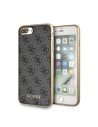 Guess Apple Tasche GUHCI8LG4GG iPhone 7/8 Plus grau/grau Hartschalenkoffer 4G Collection