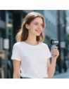 Wiatrak ręczny AWEI F38 MINI niebieski