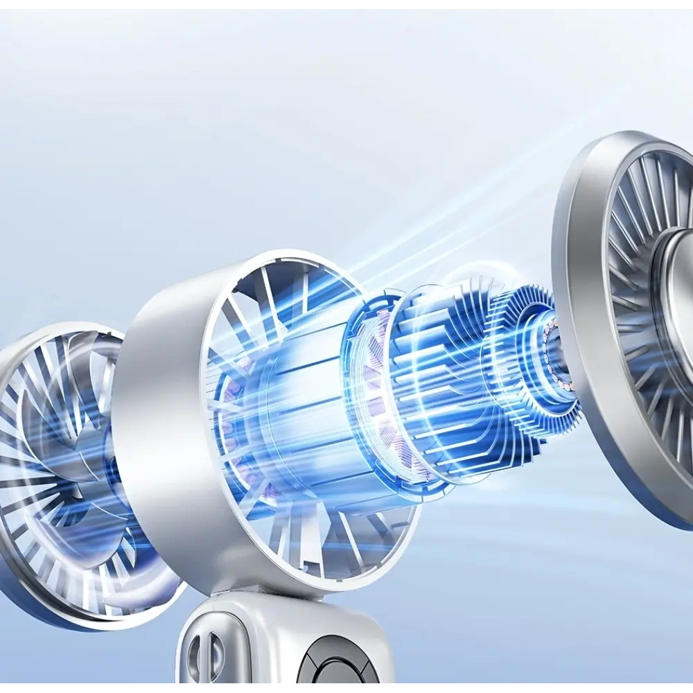 Wiatrak ręczny AWEI F39 Fast Ice biały