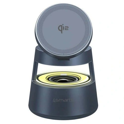 Stacja ładująca 4smarts Aura Sound Qi2 szary
