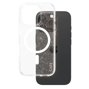 Etui CARE by PanzerGlass Flagship Star Lit Case MagSafe do Apple iPhone 16 Pro biały