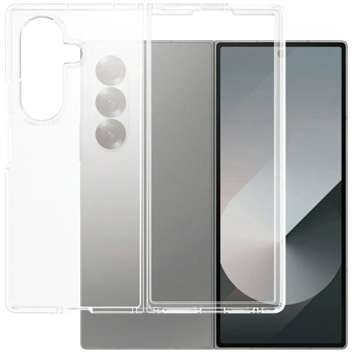 Etui CARE by PanzerGlass Flagship Urban Combat do Samsung Galaxy Z Fold7 przezroczysty