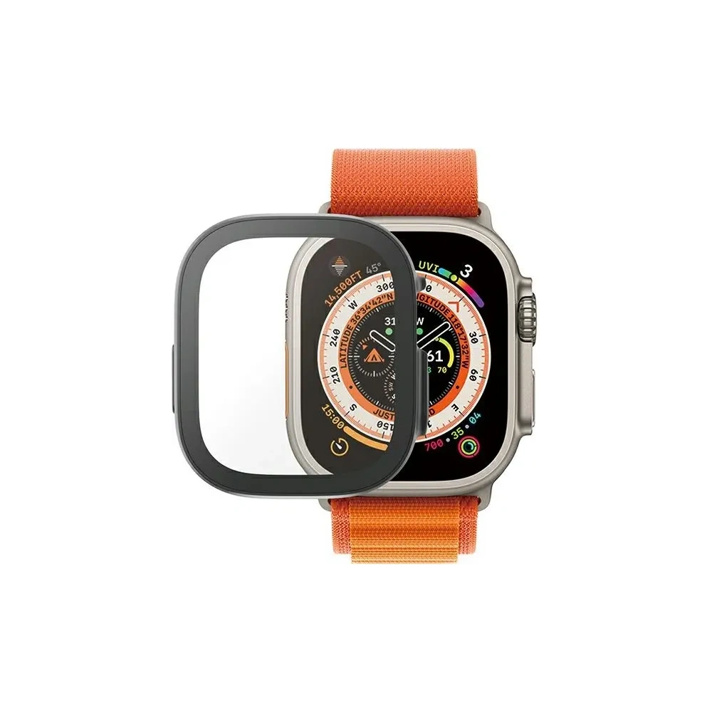 Etui ze szkłem PanzerGlass Full Body Apple Watch Ultra2 49mm D3O czarny