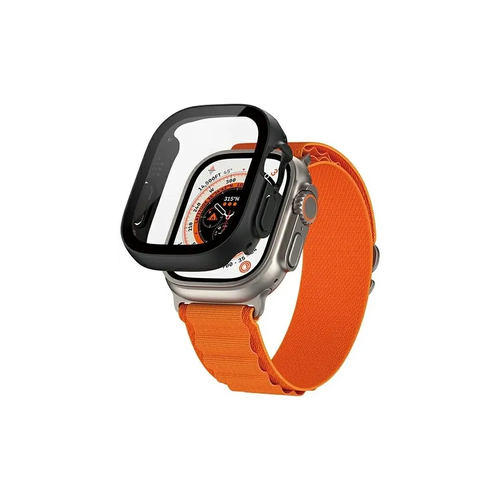Etui ze szkłem PanzerGlass Full Body Apple Watch Ultra2 49mm D3O czarny
