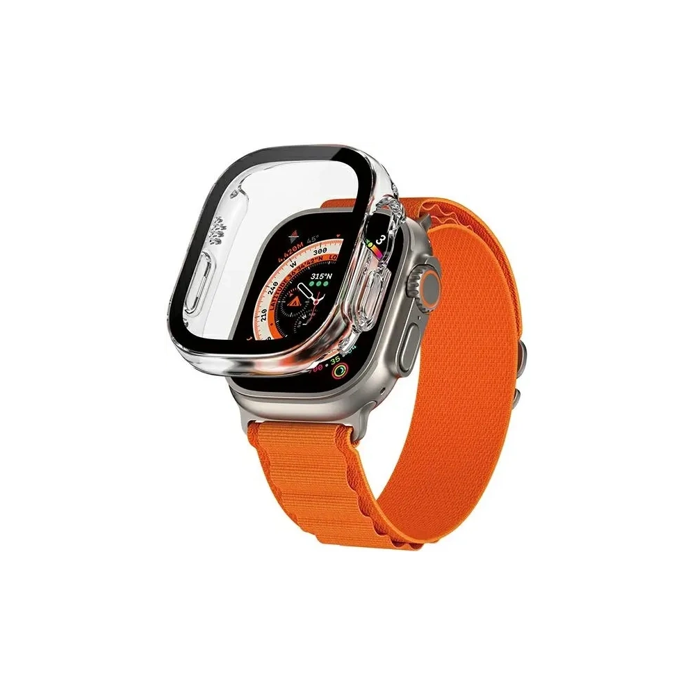 Etui ze szkłem PanzerGlass Full Body Apple Watch Ultra2 49mm D3O przezroczysty