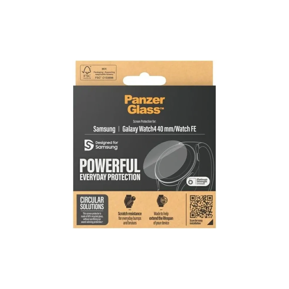 Szkło hartowane PanzerGlass do Samsung Galaxy Watch 4 / Watch FE 40mm