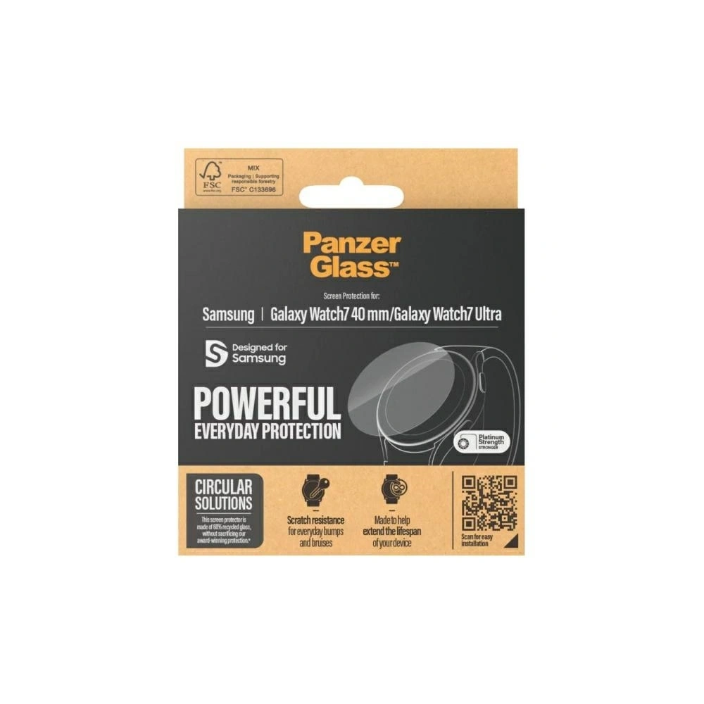 Szkło hartowane PanzerGlass do Samsung Galaxy Watch7 40mm
