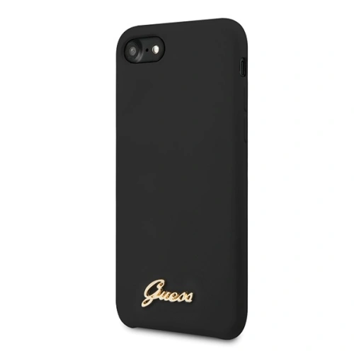 Kup Etui Guess GUHCI8LSLMGBK Apple iPhone SE 2022/SE 2020/8/7 fekete/czarny kemény tok Szilikon Vintage Arany Logó - GUE539BLK - {ean13} - Sklep Home Screen