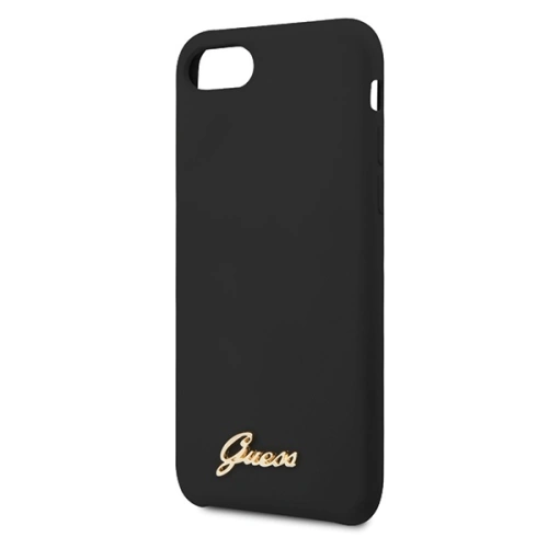 Kup Etui Guess GUHCI8LSLMGBK Apple iPhone SE 2022/SE 2020/8/7 fekete/czarny kemény tok Szilikon Vintage Arany Logó - GUE539BLK - {ean13} - Sklep Home Screen