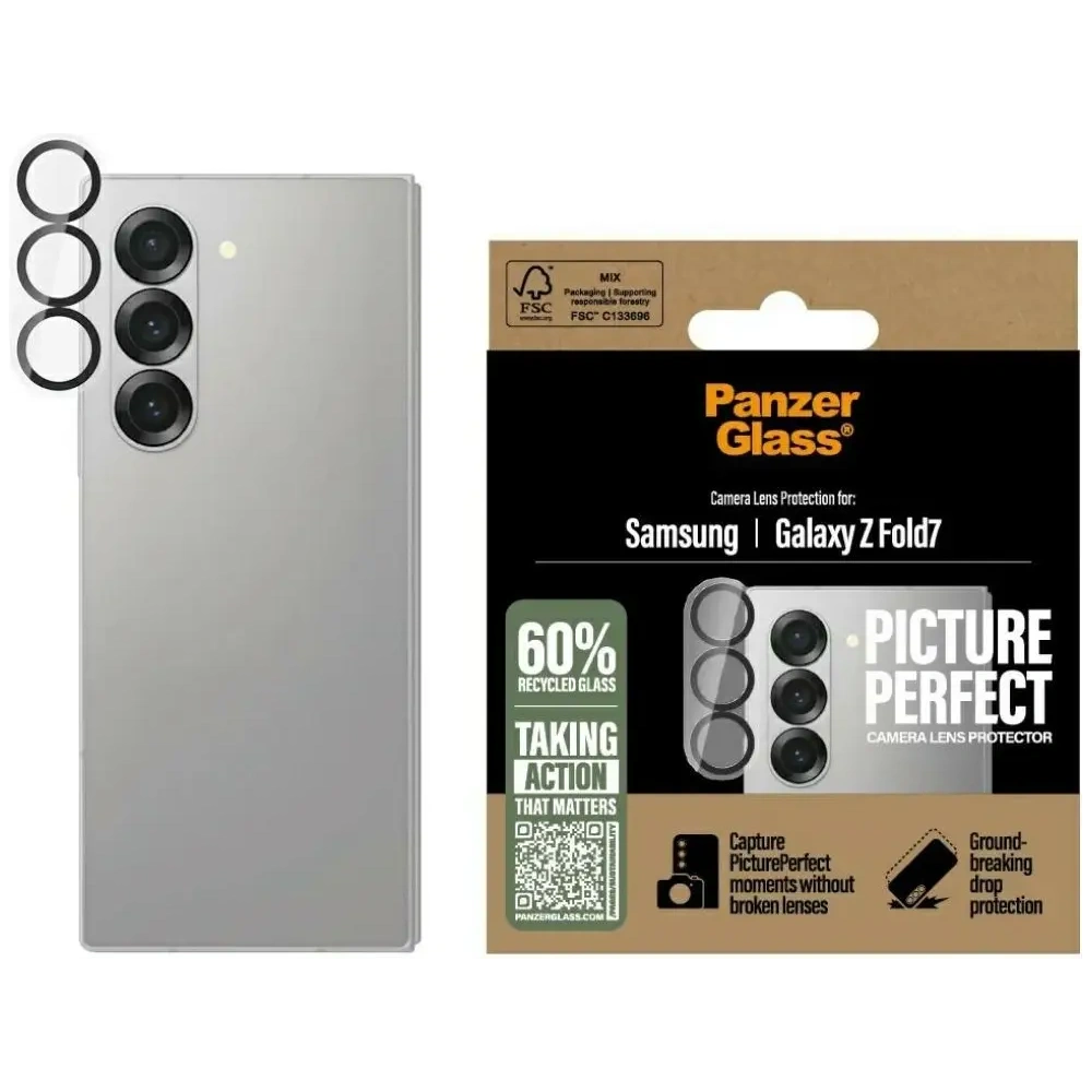 Szkło hartowane na obiektyw PanzerGlass PicturePerfect do Samsung Galaxy Z Fold7