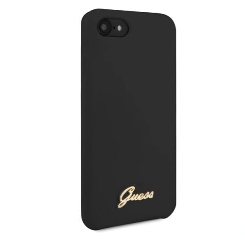 Kup Etui Guess GUHCI8LSLMGBK Apple iPhone SE 2022/SE 2020/8/7 fekete/czarny kemény tok Szilikon Vintage Arany Logó - GUE539BLK - {ean13} - Sklep Home Screen