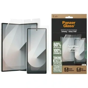 Zestaw ochronny 2w1 PanzerGlass FlipFoldFlex szkło Classic Fit + folia Ultra-Wide Fit TPU do Samsung Galaxy Fold7