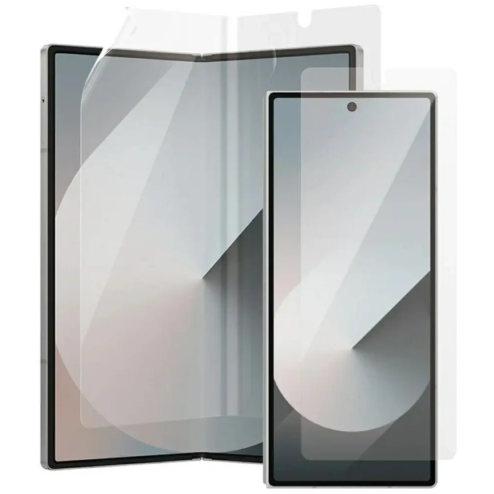 Zestaw ochronny 2w1 PanzerGlass FlipFoldFlex szkło Classic Fit + folia Ultra-Wide Fit TPU do Samsung Galaxy Fold7