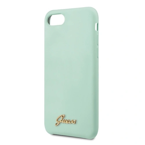 Kup Etui Guess GUHCI8LSLMGGR Apple iPhone SE 2022/SE 2020/8/7 zöld/zöld kemény tok Szilikon Vintage Arany Logó - GUE540GRN - {ean13} - Sklep Home Screen