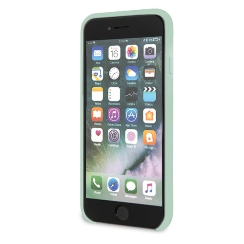 Kup Etui Guess GUHCI8LSLMGGR Apple iPhone SE 2022/SE 2020/8/7 zöld/zöld kemény tok Szilikon Vintage Arany Logó - GUE540GRN - {ean13} - Sklep Home Screen