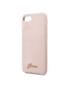 Kup Guess Apple Tasche GUHCI8LSLMGLP iPhone SE 2022/SE 2020/8/7 hellrosa/hellrosa Hartschale Silikon Vintage Gold Logo - GUE541PNK - {ean13} - Sklep Home Screen