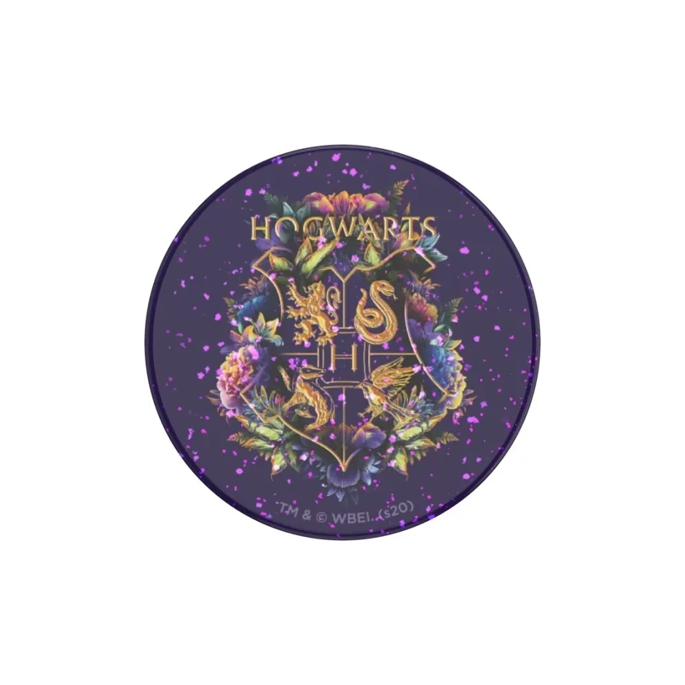 Uchwyt do telefonu POPSOCKETS 2 Glitter Hogwarts Floral