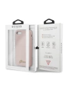 Kup Etui Guess GUHCI8LSLMGLP Apple iPhone SE 2022/SE 2020/8/7 világos rózsaszín kemény tok Szilikon Vintage Arany Logó - GUE541PNK - {ean13} - Sklep Home Screen